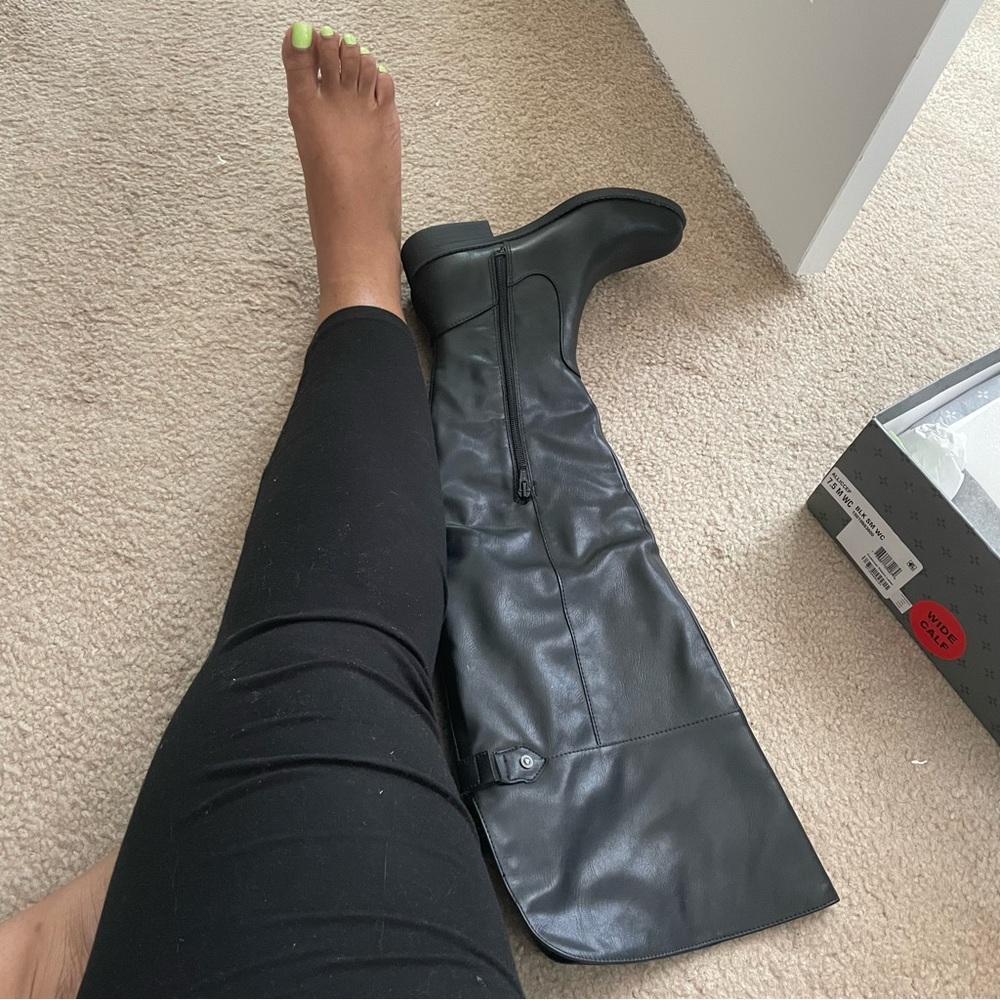 Wide calf boots